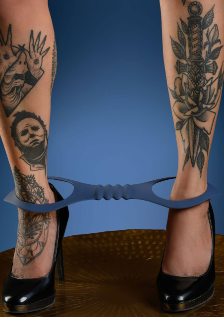 Фіксатори для ніг Taboom Silicone Supreme Ankle Cuffs (синій)