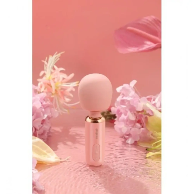 Вибромассажер Qingnan No.5 Powerful Mini Wand, 18,3 см (розовый)