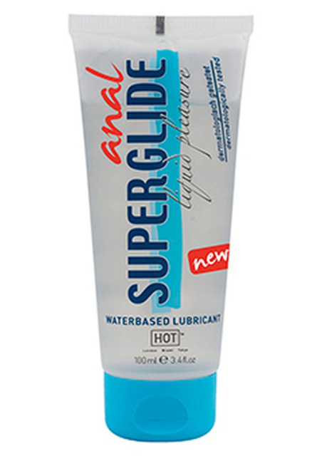Hot Anal Superglide - Lubrykant analny na bazie wody, 100 ml