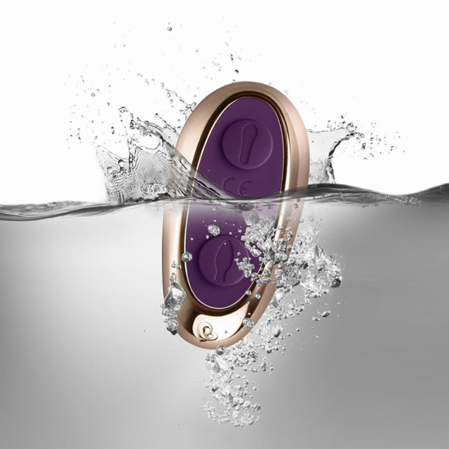 Rocks-Off Petite Sensations Desire - Korek analny, Fioletowy, 7, 5 cm