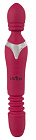 Вибратор Javida Warming & Thrusting Vibe, 27 см (розовый)