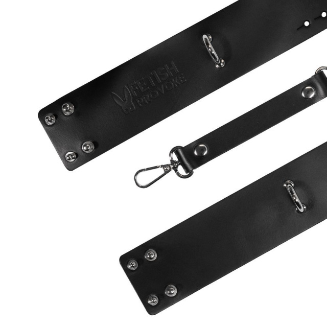 Fetish Provoke Cuffs of Desire - Kajdanki, Czarny, 26 cm