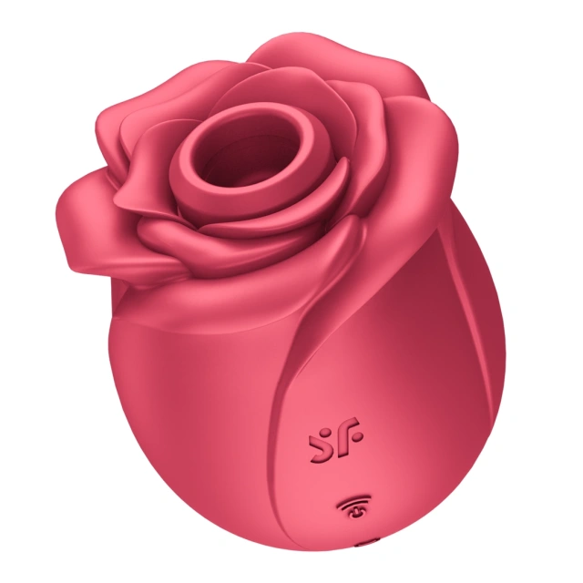 Вакуумный стимулятор клитора с вибрацией Satisfyer Pro 2 Classic Rose, 7 см (красный)