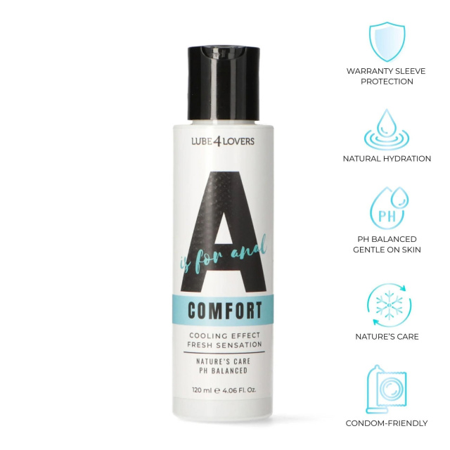Lube4lovers A is for Comfort - Lubrykant analny, 120 ml