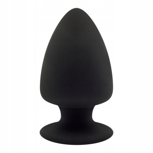 Silexd Model 1 - Korek analny, Czarny, 9, 5 cm