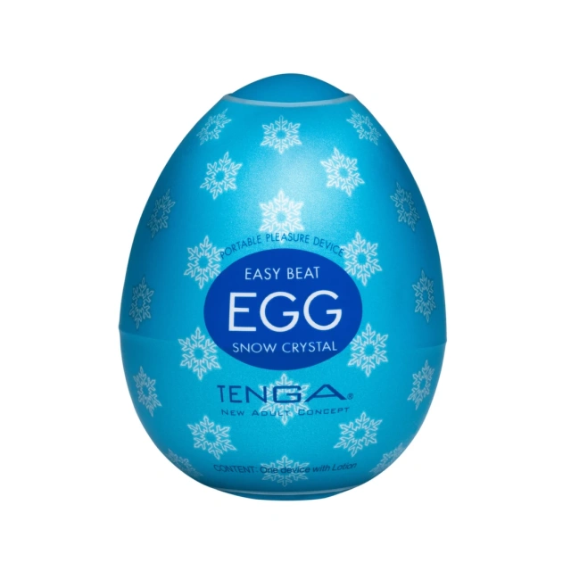 Мастурбатор яйцо Tenga Egg Snow Crystal (белый)