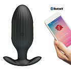 Анальна пробка Pretty Love Jefferson Electric Shock Stimulator, 9.2 см (чорний)