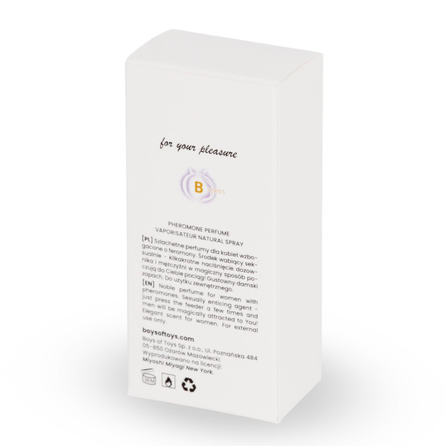 Miyoshi Miyagi PH Parfumes Femme 1 - Perfumy damskie z feromonami, Jaśmin, 15 ml