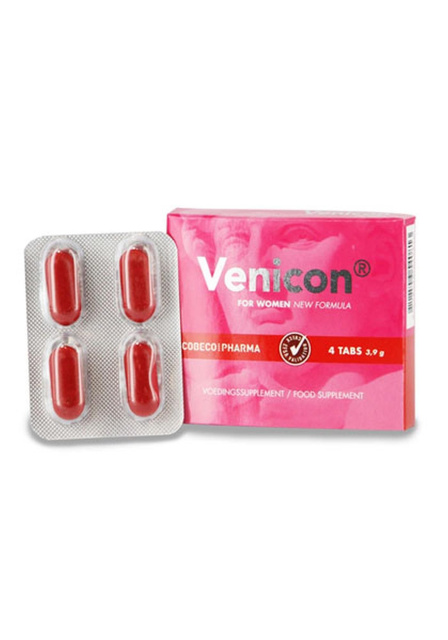 Cobeco Pharma Venicon For Women - Suplement diety dla kobiet, Bez smaku