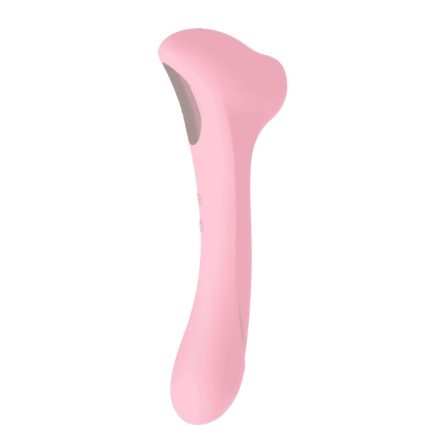 Bezdotykowy stymulator łechtaczki z wibracjami Femintimate Daisy Massager (różowy)