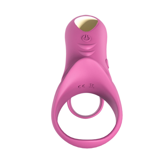 B - Series Joy Ranger - Wibracyjny pierścień B -, winno czerwony/czarny, 10, 9 cm