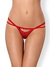 Трусики-стринги Obsessive 838-THO-3, L/XL (красный)