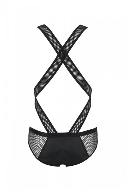 Сексуальное боди для мужчин Passion Free Your Senses Victor 045, L/XL (черный)