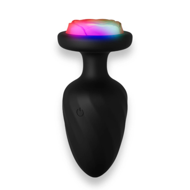 Power Escorts Party Plug - Korek analny, Czarny, 9.9 cm