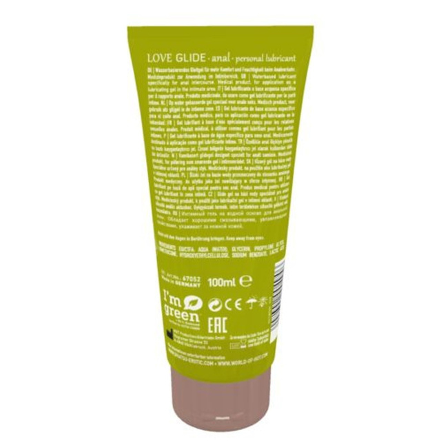 Hot Love Glide Anal - Lubrykant analny, 100 ml