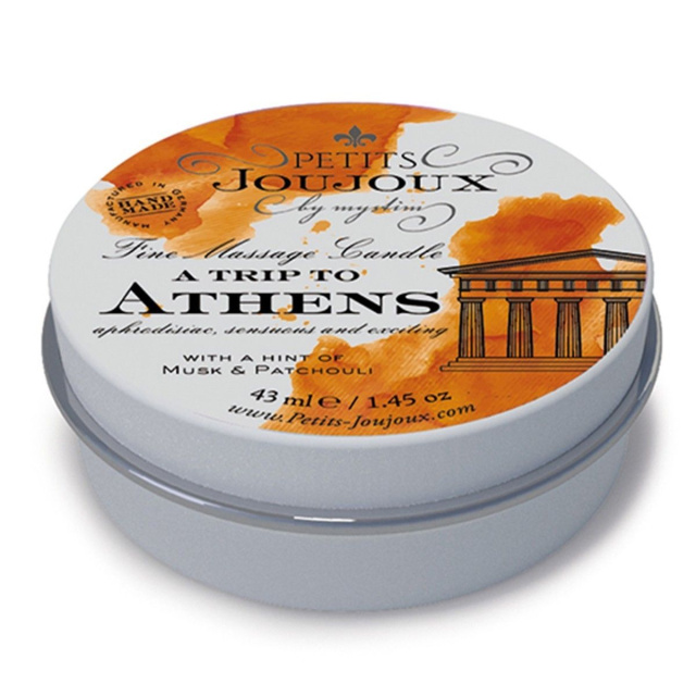 Масажна свічка Petits Joujoux A trip to Athens, 43 мл