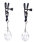 Зажимы для сосков Bad Kitty Nipple Drops, 11,5 см (серебристый)