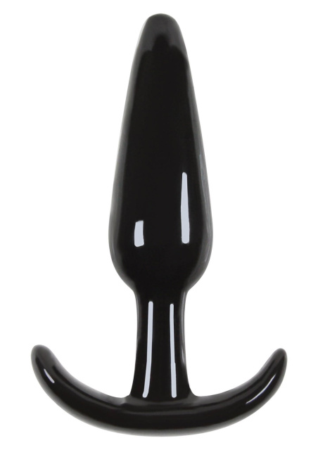 NS Novelties Jelly Rancher T-Plug Smooth - Korek analny, Czarny, 10, 9 cm