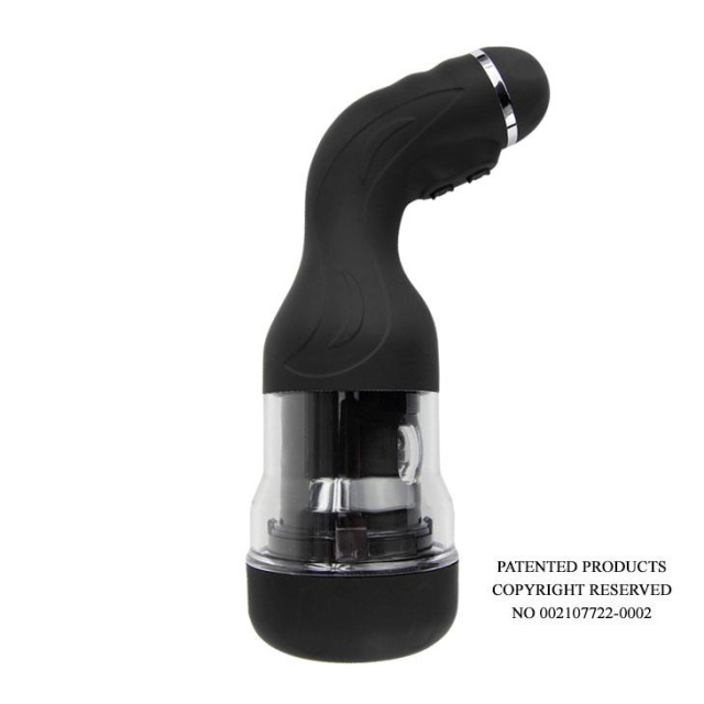 BAILE Rotation Lover USB 5 Functions - Masturbator, Czarny, 26.5 cm