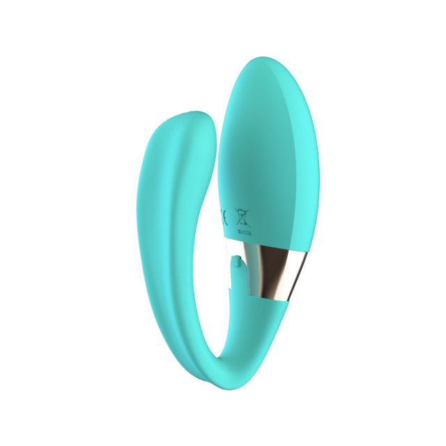 Вибратор для пар Lelo Tiani Harmony, 9 см (бирюзовый)