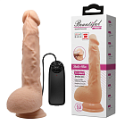Реалистичный вибратор Baile Beautiful Encounter Jason, 25 см (телесный)