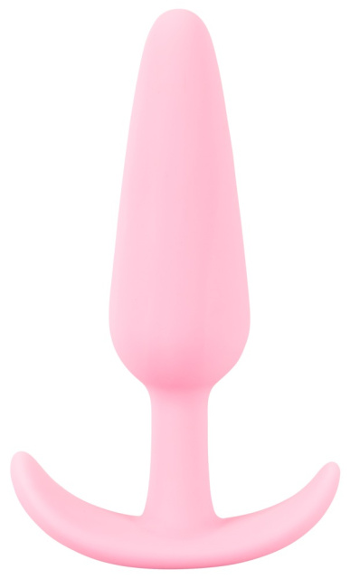 Cuties Mini Butt Plug - Korek analny, Różowy, 8, 4 cm