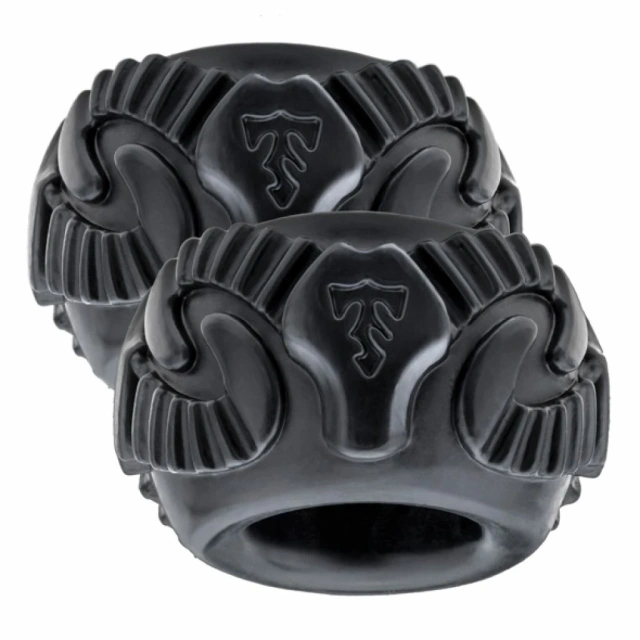 Perfect Fit Ram Ring Kit Double Black Dwupak -, Czarny