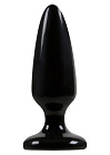 Анальна пробка Pleasure Plug Medium, 12,7 см (чорний)