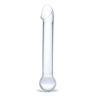 Szklane dildo Glas Realistic Head, 17 cm (przezroczysty)