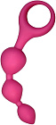 Анальные шарики Alive Triball Anal Curves, 15 см (розовый)