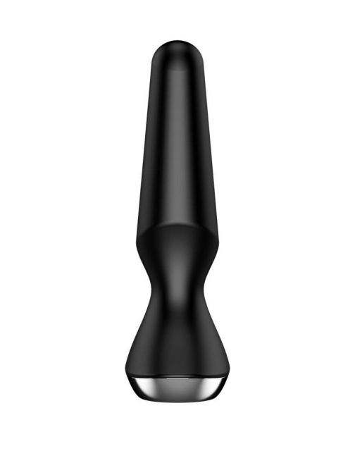 Satisfyer Plug-ilicious 2 - Korek analny, Czarny, 14 cm