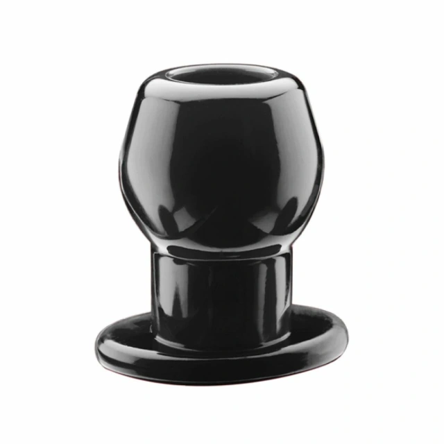 Анальний тонель Perfect Fit Tunnel Plug Medium, 8 см (чорний)