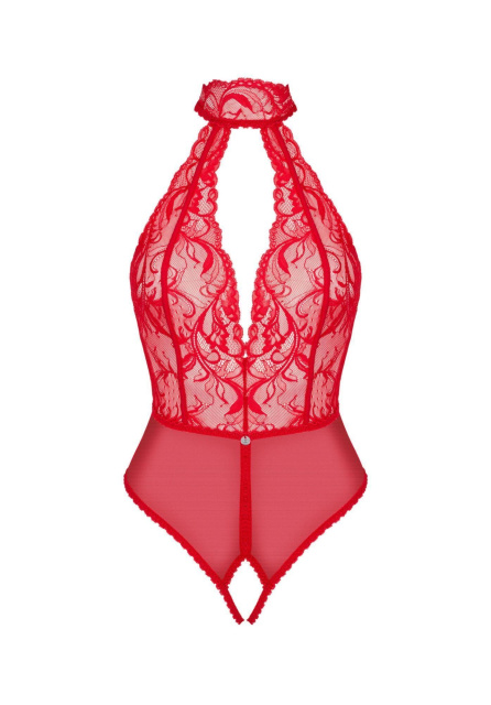 Боди Obsessive Dagmarie, M/L (красный)