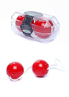 Вагинальные шарики Duo-Balls Red, 21 см (красный)