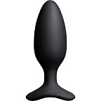 Lovense Hush 2 M - Korek analny, Czarny, 13, 5 cm, M