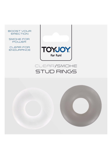Ерекційне кільце Stud Rings, 2 шт (рожевий)