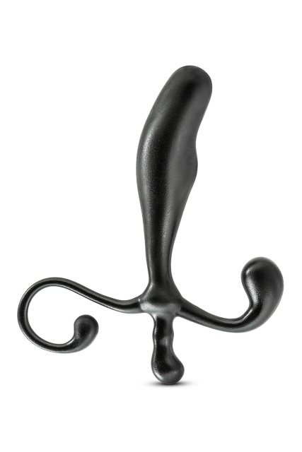 Стимулятор простаты Anal Adventures Prostate Stimulator, 12.7 см (черный)