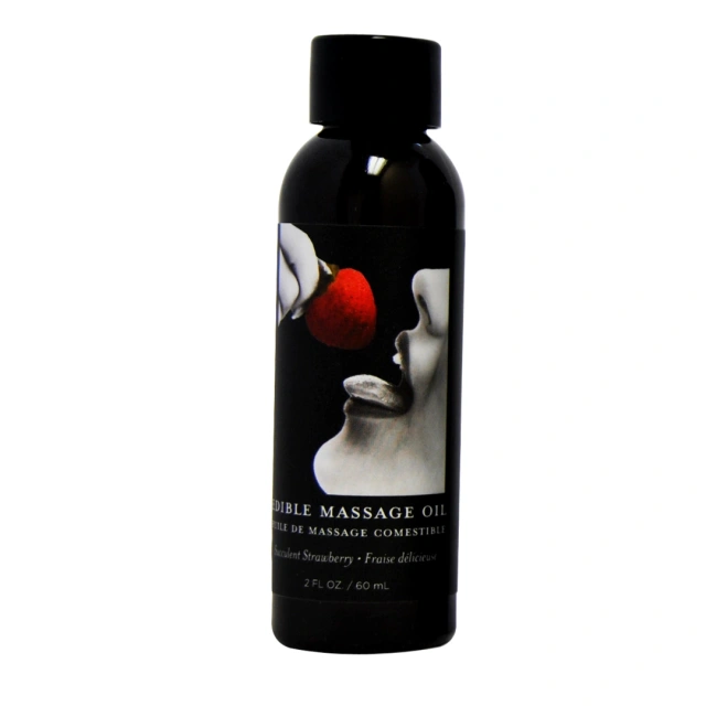 Масажне масло Earthly Body Strawberry, 60 мл