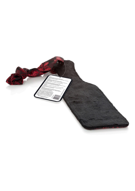 CalExotics Scandal Paddle With Tag - Plaskacz, Czarny, 37.4 cm