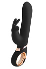 Wibrator królik S Pleasures Premium Naughty, 22,7 cm (czarny)