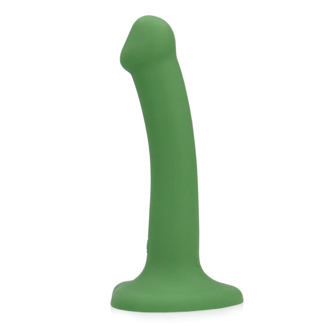 Фалоімітатор Loveline Non-Phallic, 16.5 см (зелений)