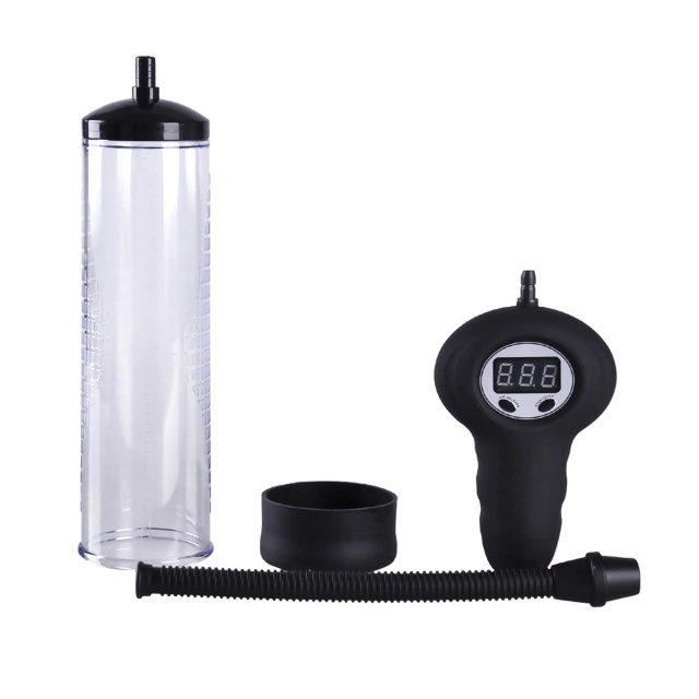 Boys of Toys Powerpump Electric Vacuum Pump Rechargeable - Pompka próżniowa do penisa B -, Przezroczysty, 22 cm