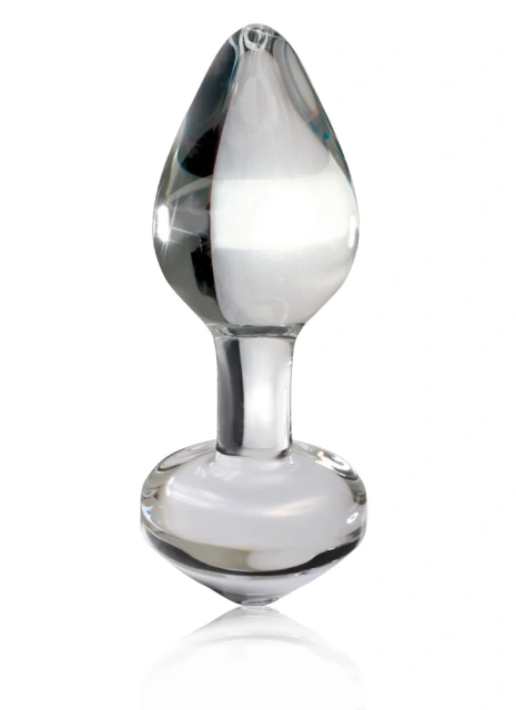 Icicles No. 44 - Korek analny, Przezroczysty, 8 cm