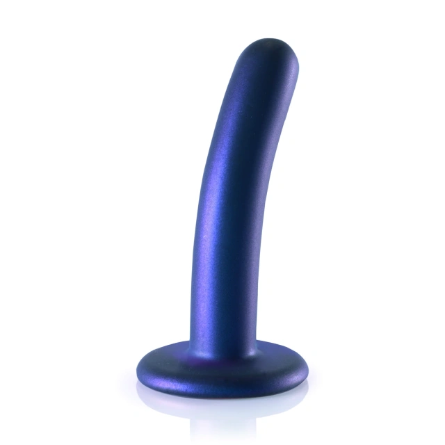 Фалоімітатор Ouch! Smooth G-Spot Dildo 5'', 12.4 см (синій)