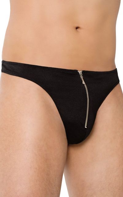 Стрінги чоловічі SoftLine Thongs 4501, XL (чорний)