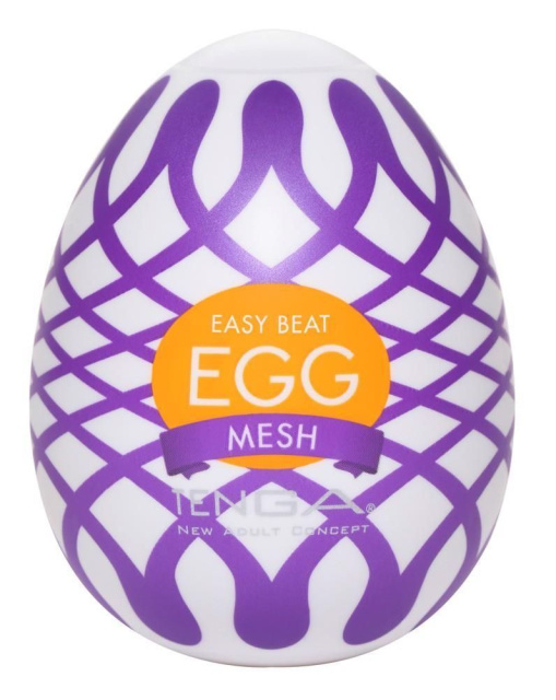 Мастурбатор яйце Tenga Egg Wonder Mesh (білий)