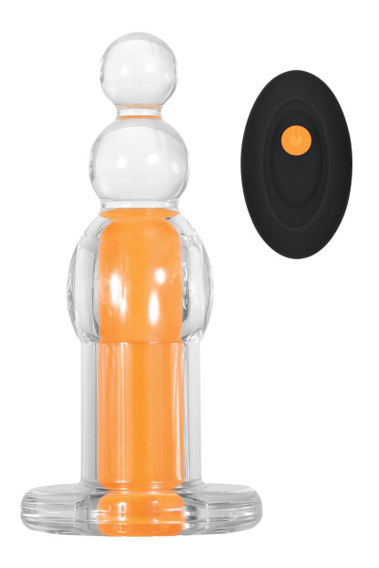 Gender X Orange Dream - Korek analny, Pomarańczowy, 12 cm