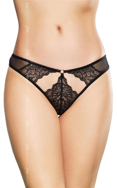 Трусики-стринги SoftLine G-String 2497, M/L (черный)