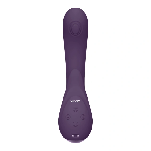 Vive Miki - Wibrator, Fioletowy, 22 cm