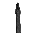 All Black AB21 Arm - Ręka do fistingu, Czarny, 38 cm